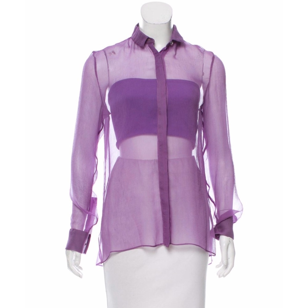 Jeffrey Dodd bandeau and button up set